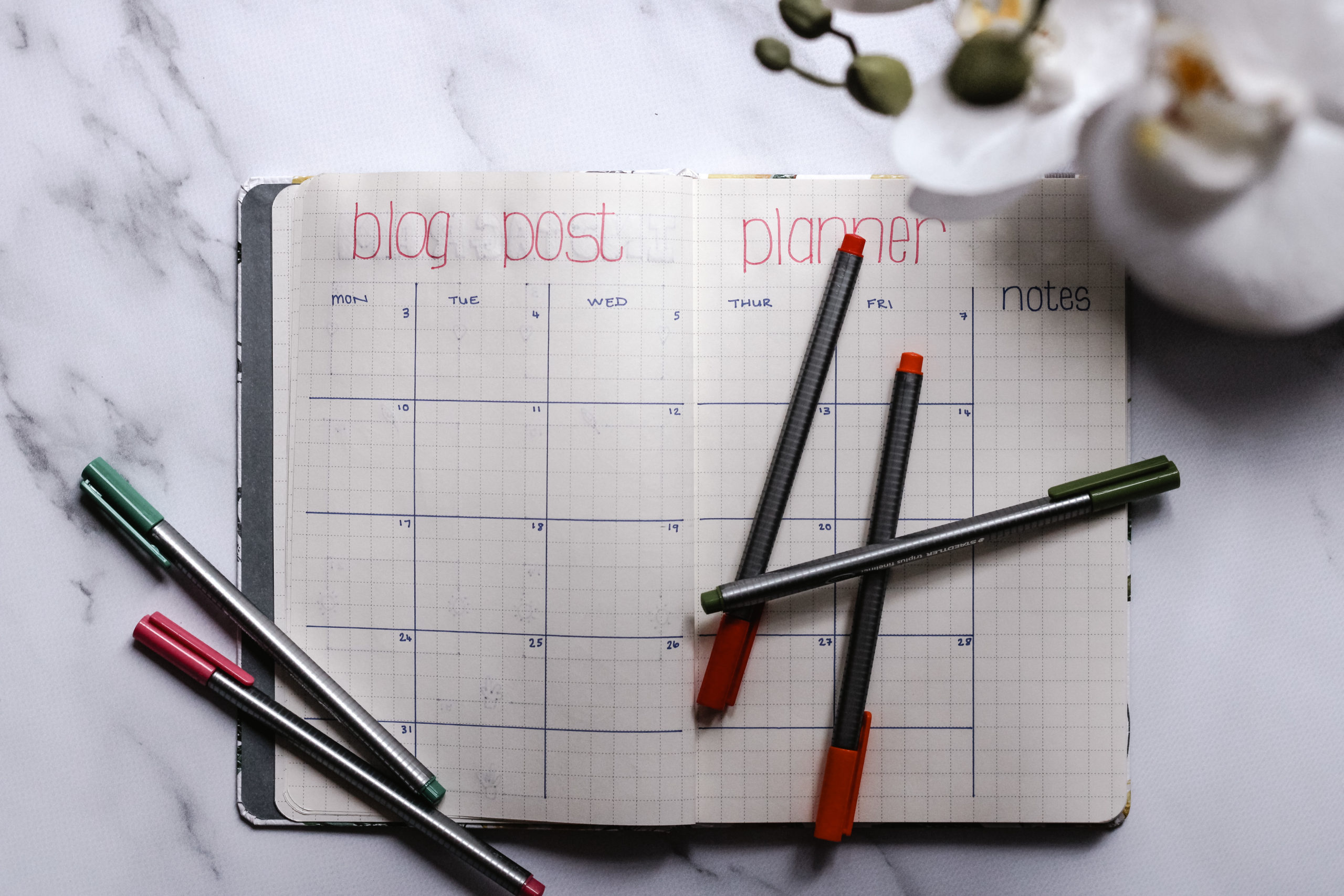 Ways to use a bullet journal